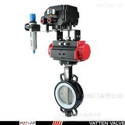 VT1ASW11A氣動調節對夾蝶閥 DN600 控制流量蝶閥