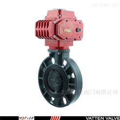 D971電動塑料蝶閥材質分(fēn)類 UPVC電動蝶閥圖片